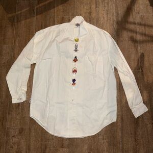 vintage Warner Bros Looney TunesWhite button down